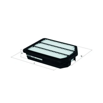 Bilde av MAHLE ORIGINAL LX 2687 Luftfilter 53,5 199 264,0, 264,0 Filterinnsats KIA: CARENS 2