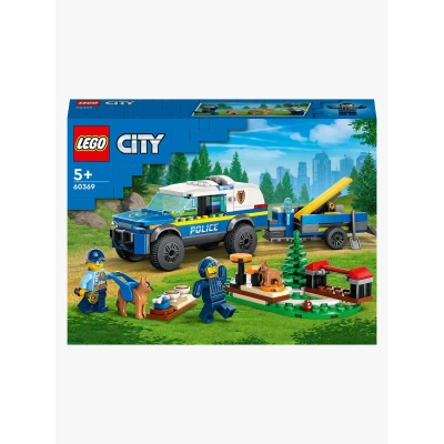 Bilde av LEGO City Police 60369 Mobilt treningssett for politihunder Byggesett