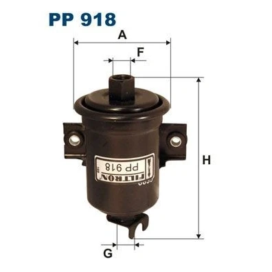 Bilde av FILTRON PP 918 Drivstoffilter ledningsfilter TOYOTA: Corolla VIII Compact, VII Liftback