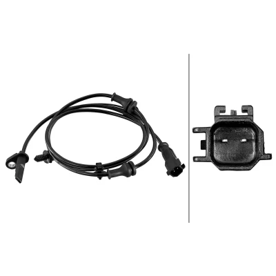Bilde av HELLA 6PU 358 218 841 ABS Sensor med klammer Hall prinsipp 2 1365