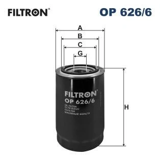 Bilde av FILTRON OP 626/6 Oljefilter M 27 X 2 Påskruingsfilter DAF: LF 45, IVECO: EuroCargo I III
