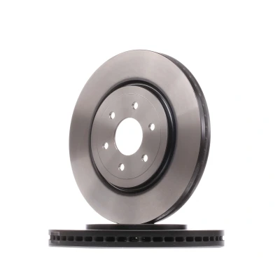 Bilde av TRW DF6425 Bremseskiver 319 28 6 114,3 ventilert spraylakkert NISSAN: Pathfinder 3, NP300 Navara Pick up, Flatvogn lastebil / Chassis