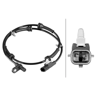Bilde av HELLA 6PU 358 218 951 ABS Sensor med klammer Hall prinsipp 2 92 NISSAN: X Trail