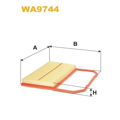 Bilde av Luftfilter WIX FILTERS WA9744