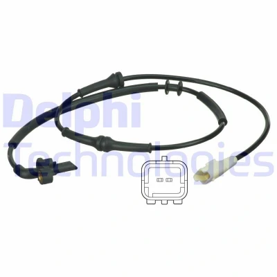 Bilde av DELPHI SS20348 ABS sensor aktiv 985 PEUGEOT: Partner Origin Van, I Combispace, CITROËN: Berlingo / First Van