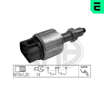 Bilde av Bremselysbryter, acura,daewoo,honda,isuzu,kia,mitsubishi,opel,ssangyong,vauxhall, 0K20C 66490A, 12 40 554, 36750 SE0 003, 013,
