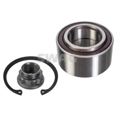 Bilde av SWAG 33 10 2797 Hjullagersett framaksel venstre, høyre med integrert magnetisk senorring, ABS senorring 69mm vinkelrullelager