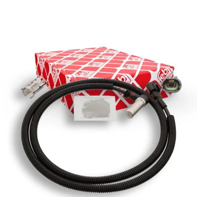 Bilde av FEBI BILSTEIN 106407 ABS Sensor framaksel venstre, høyre med hylse, fett 1800 1330