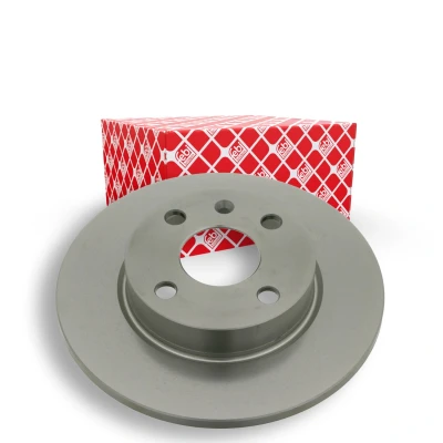 Bilde av FEBI BILSTEIN 23553 Bremseskiver bakaksel 240 10 4 100 fullt ut belagt OPEL: Combo C Varebil / Stasjonsvogn, Corsa Hatchback