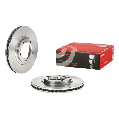 Bilde av BREMBO 09.A145.10 Bremseskiver 254 24 5 innvendig ventilert HYUNDAI: H 1 / Starex MPV