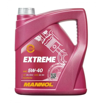 Bilde av Mannol Extreme 5W 40 4l Motorolje MN7915 4 PEUGEOT: Partner II Van, 107 Hatchback, KIA: cee‘d I Stasjonsvogn, CITROËN: C4 Coupé