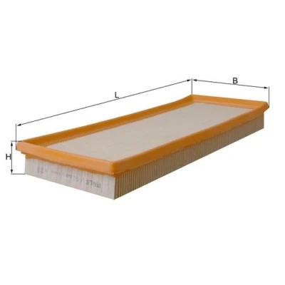 Bilde av MAHLE ORIGINAL LX 522 Luftfilter 41,9 150 396,5 Filterinnsats