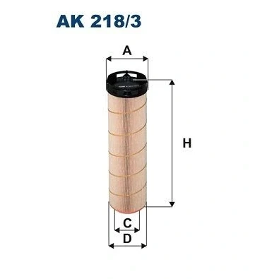 Bilde av Luftfilter, mercedes benz e klass [w211], flak/chassi [vf211], t model [s211], s [w220], 646 094 01 04, A