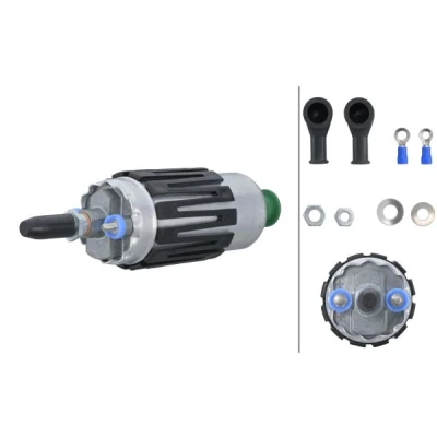 Bilde av HELLA 8TF 358 303 281 Drivstoffpumpe elektrisk uten pakning MERCEDES BENZ: W124 Sedan, Stasjonsvogn, 190