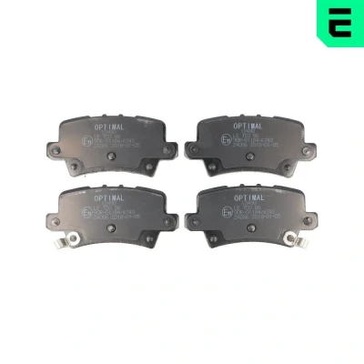 Bilde av OPTIMAL BP 12490 Bremseklosser bakaksel med akustisk slitasjevarsel HONDA: CIVIC 8 Hatchback