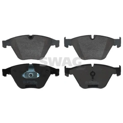 Bilde av SWAG 20 91 6899 Bremseklosser framaksel klargjort for slitasjeindikator med kolbleklips BMW: 6 Coupé, Gran Coupe