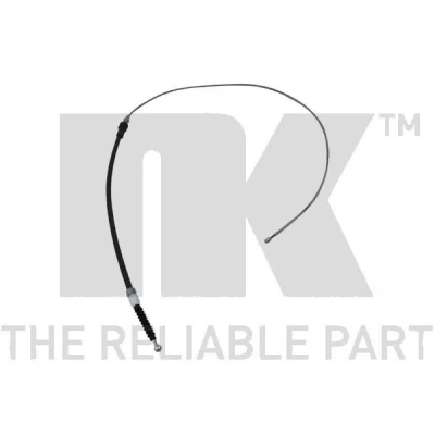 Bilde av NK 9047129 Bremsekabel 1718/551 Skivebrems VOLKSWAGEN: Caddy 3