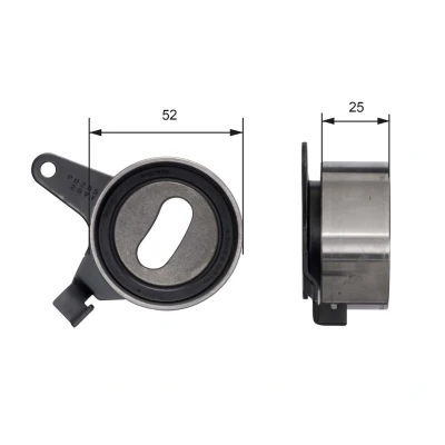 Bilde av GATES T41031 Strammerull, tannrem Tru Power