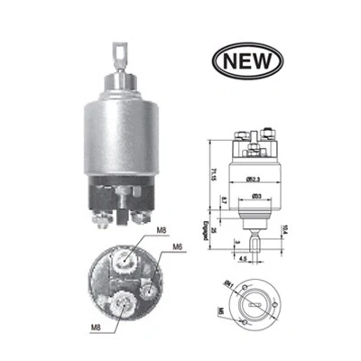 Bilde av MAGNETI MARELLI 940113050543 Magnetbryter, starter