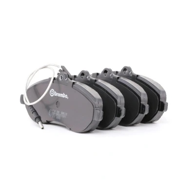 Bilde av BREMBO P 61 096 Bremseklosser inkl. slitasjevarselkontakt med bremsecaliperskruer tilbehør PEUGEOT: Expert II Van, Tepee, FIAT: Scudo