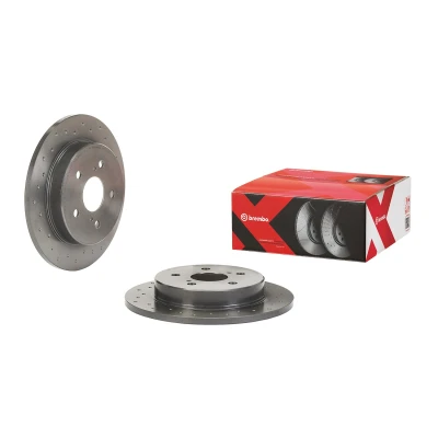 Bilde av BREMBO 08.D418.1X Bremseskiver 281 12 5 hullet, fullt ut belagt LEXUS: NX, ES VII, TOYOTA: C HR, RAV4 V