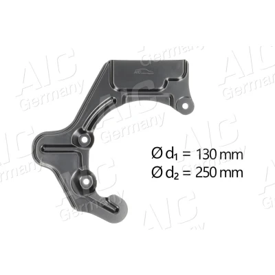Bilde av AIC 56157 Bremseskjold framaksel venstre VOLKSWAGEN: Lupo / 3L