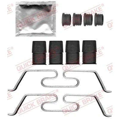 Bilde av QUICK BRAKE 109 0090 Tibehørsett, skivebremse belegg VOLVO: XC60 I, JAGUAR: F Pace, LAND ROVER: Range Rover Evoque, Velar