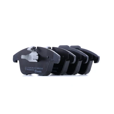 Bilde av BREMBO P 36 030 Bremseklosser klargjort for slitasjeindikator med kolbleklips uten tilbehør JAGUAR: XF Sedan, XJ S Type