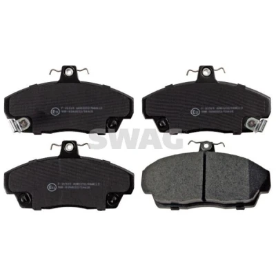 Bilde av SWAG 85 91 6114 Bremseklosser framaksel inkl. slitasjevarselkontakt HONDA: CIVIC 7 Hatchback, 6 Fastback, Hatchback