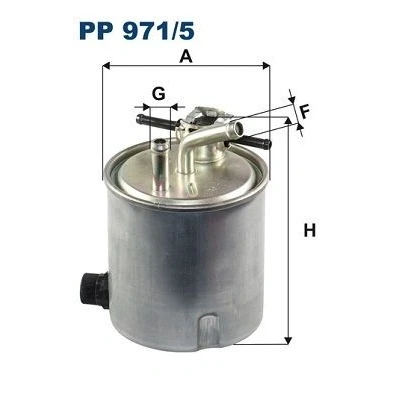 Bilde av FILTRON PP 971/5 Drivstoffilter ledningsfilter 10 NISSAN: X Trail, Patrol GR 5 SUV