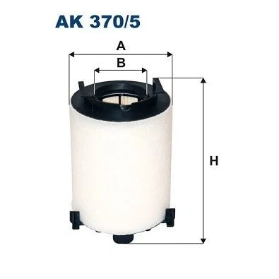 Bilde av FILTRON AK 370/5 Luftfilter 221 136 Filterinnsats for støvete innsatsområder VOLKSWAGEN: Passat B7 Variant, GOLF 6, B6 Variant