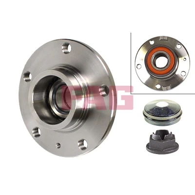 Bilde av FAG 713 6448 50 Hjullagersett Bildet viser leveranseinnholdet 130,00 OPEL: Corsa D Hatchback, E Hatchback