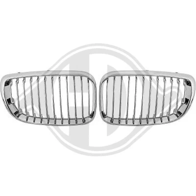 Bilde av DIEDERICHS HD Tuning 1280540 Radiatorgitter krom/sort BMW: 1 Hatchback, Coupé
