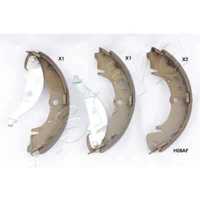 Bilde av Bremsesko sett, Bakaksel, hyundai santa fé i, 58305 26A00, 5830526A01, 5830526A10