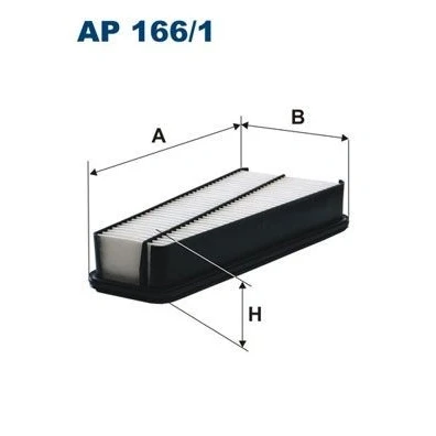 Bilde av FILTRON AP 166/1 Luftfilter 62 167 358 Filterinnsats TOYOTA: Land Cruiser Prado 120, HILUX 3 Pick up