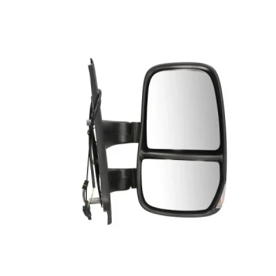 Bilde av Sidespeil Alkar 9202249 høyre manuell med vidvinkelspeil, kort speilstang, konveks, antenne for venstreratt IVECO: DAILY 4 Kasten/Kombi,