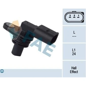 Bilde av Sensor, kamakselposisjon, audi,seat,skoda,vw, 036 907 601 A, B, C, D, E, 601, 60