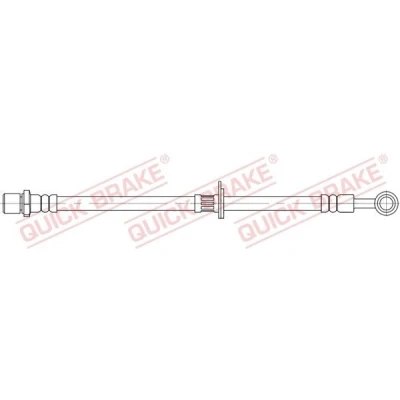 Bilde av QUICK BRAKE 58.822 Bremseslange 547 SUBARU: Forester IV