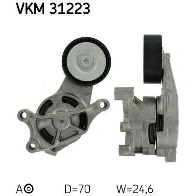 Bilde av SKF VKM 31223 Strammerull VOLKSWAGEN: Passat B6 Variant, Golf 5, Polo V Hatchback, SKODA: Octavia 2 Combi, II AUDI: TT Coupé