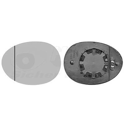 Bilde av VAN WEZEL 0518837 Speilglass venstre