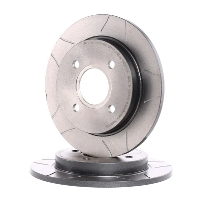 Bilde av BREMBO MAX LINE 08.4931.76 Bremseskiver 253 10 4 fullt ut, med sliss belagt FORD: FIESTA 6, Sierra Mk2 Hatchback, SCORPIO 1