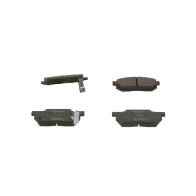 Bilde av BOSCH 0 986 490 440 Bremseklosser Low Metallic med akustisk slitasjevarsel HONDA: Jazz 3, CIVIC 4 Hatchback, 5 Stufenheck