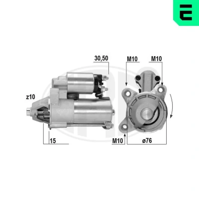 Bilde av ERA 220413A Starter 12 1,4 10 FORD: Transit Connect Mk1 Van