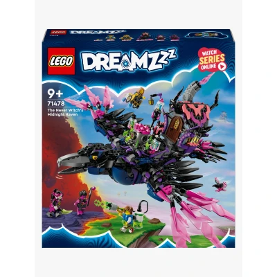 Bilde av LEGO DREAMZzz 71478 Aldri heksas midnattsravn Byggesett Plast