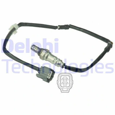 Bilde av DELPHI ES20509 12B1 Lambdasonde planarsonde, oppvarmet HONDA: CIVIC 7 Hatchback