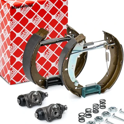 Bilde av FEBI BILSTEIN 37229 bremsesett, trommebremse bakaksel med hjulsylinder brems, tilbehør, tilleggsmateriale