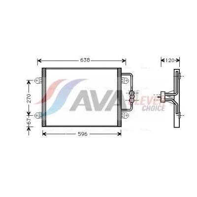 Bilde av PRASCO RTA5256 Kondensator 16mm Aluminium 568mm