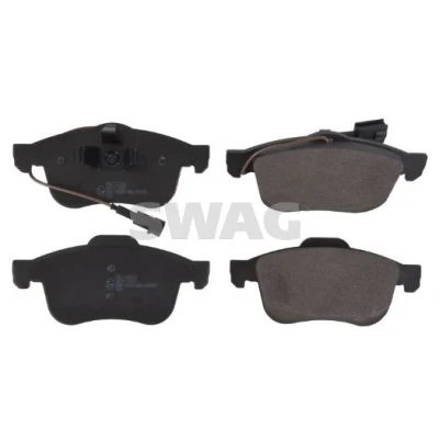 Bilde av SWAG 74 91 6881 Bremseklosser framaksel inkl. slitasjevarselkontakt med kolbleklips, antihyle blikk ALFA ROMEO: Giulietta Hatchback