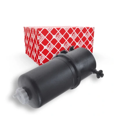 Bilde av FEBI BILSTEIN 48549 Drivstoffilter ledningsfilter, med tappeplugg for vann VOLKSWAGEN: Amarok Pick up, Crafter 30 35 Minibuss
