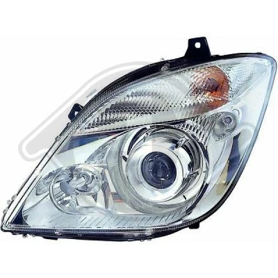 Bilde av DIEDERICHS 1663985 Frontlykter venstre D1S, H7 MERCEDES BENZ: Sprinter 5 T Flatvogn lastebil/Chassis, 3.5 Van, Van